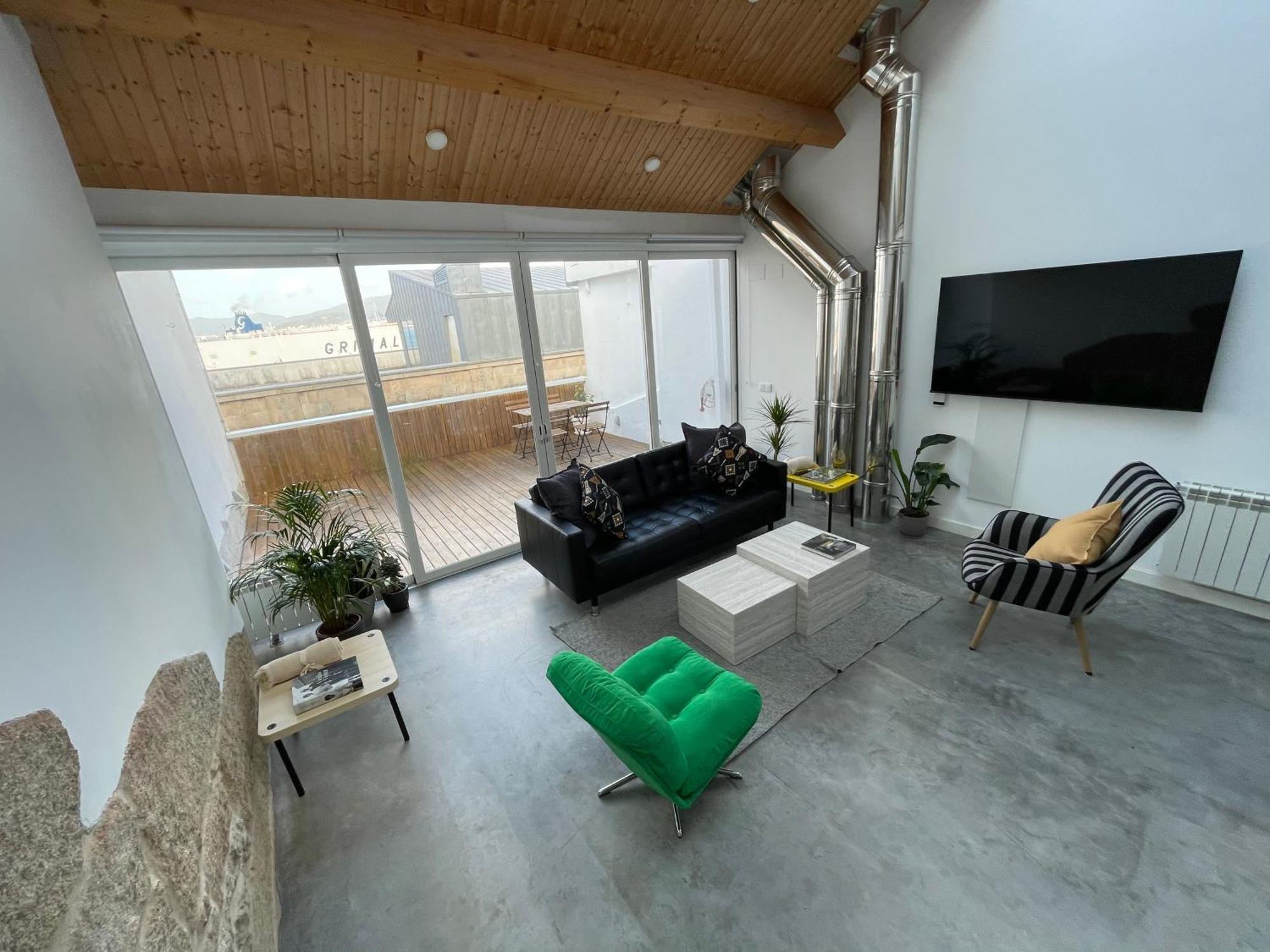 Corazon Casco Viejo Atico Appartement Comarca de Vigo